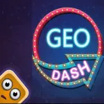 Play Geo Dash Neon