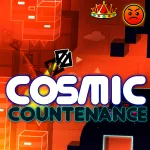 PLay Geometry Dash Cosmic Countenance now!