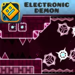 Play Geometry Dash Electronic Demon