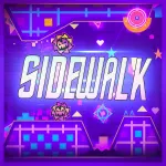 PLay Geometry Dash Sidewalk now!