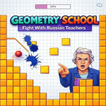 Play Geometry School: Fight With Russian Teachers now!