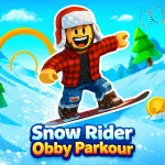 Play Snow Rider Obby Parkour