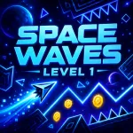 Play Space Waves Level 1
