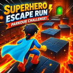 Play Superhero Escape Run – Parkour Challenge! now!
