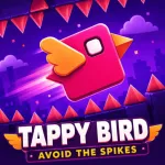 Play Tappy Bird - Avoid the Spikes